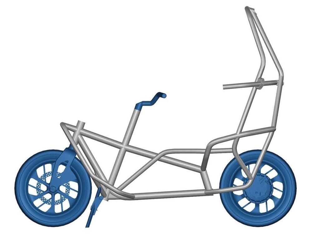 BMW Protective cage motorcycle patent